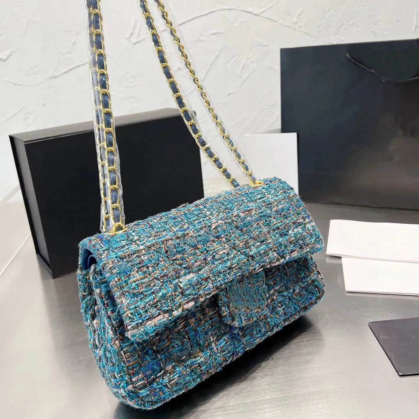 10A Designer Bag Fashion Women Shoulder Bag Black Purse Tote Beach Bag Shopping Wallet On Chain Handbag Leather Shoulder Bag Purse Crossbody Classic Flap Lattice Bag