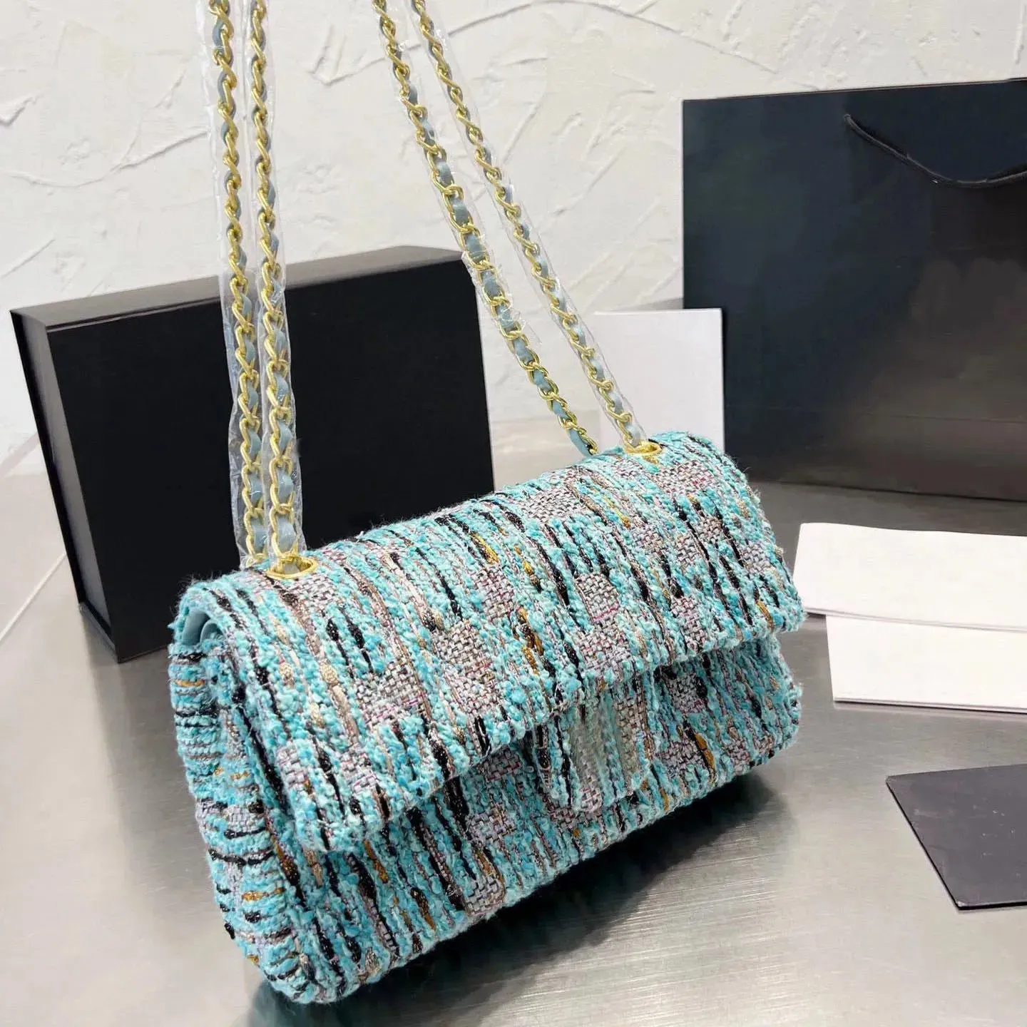 10A Designer Bag Fashion Women Shoulder Bag Black Purse Tote Beach Bag Shopping Wallet On Chain Handbag Leather Shoulder Bag Purse Crossbody Classic Flap Lattice Bag