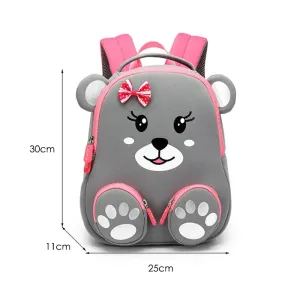 3D  Bear School Bags