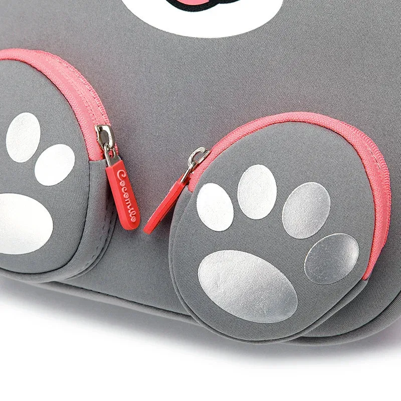 3D  Bear School Bags