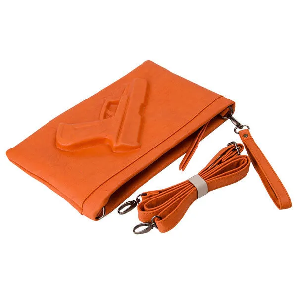 3D Print Gun Bag women bag Designer clutch purse famous brand women messenger bags ladies Envelope Clutches With Strap or Chain