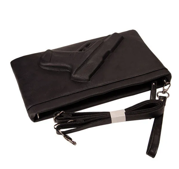 3D Print Gun Bag women bag Designer clutch purse famous brand women messenger bags ladies Envelope Clutches With Strap or Chain