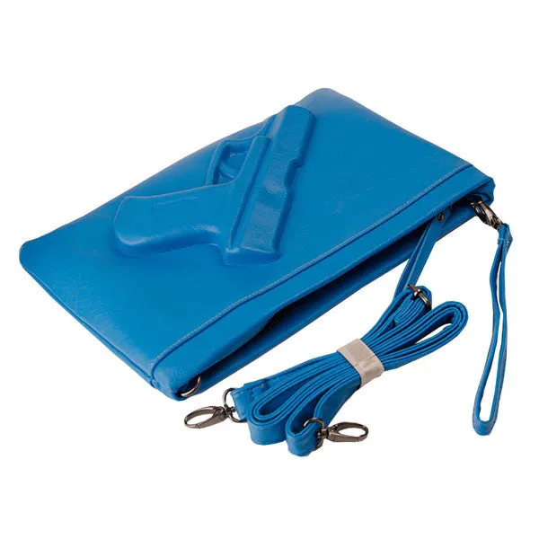 3D Print Gun Bag women bag Designer clutch purse famous brand women messenger bags ladies Envelope Clutches With Strap or Chain
