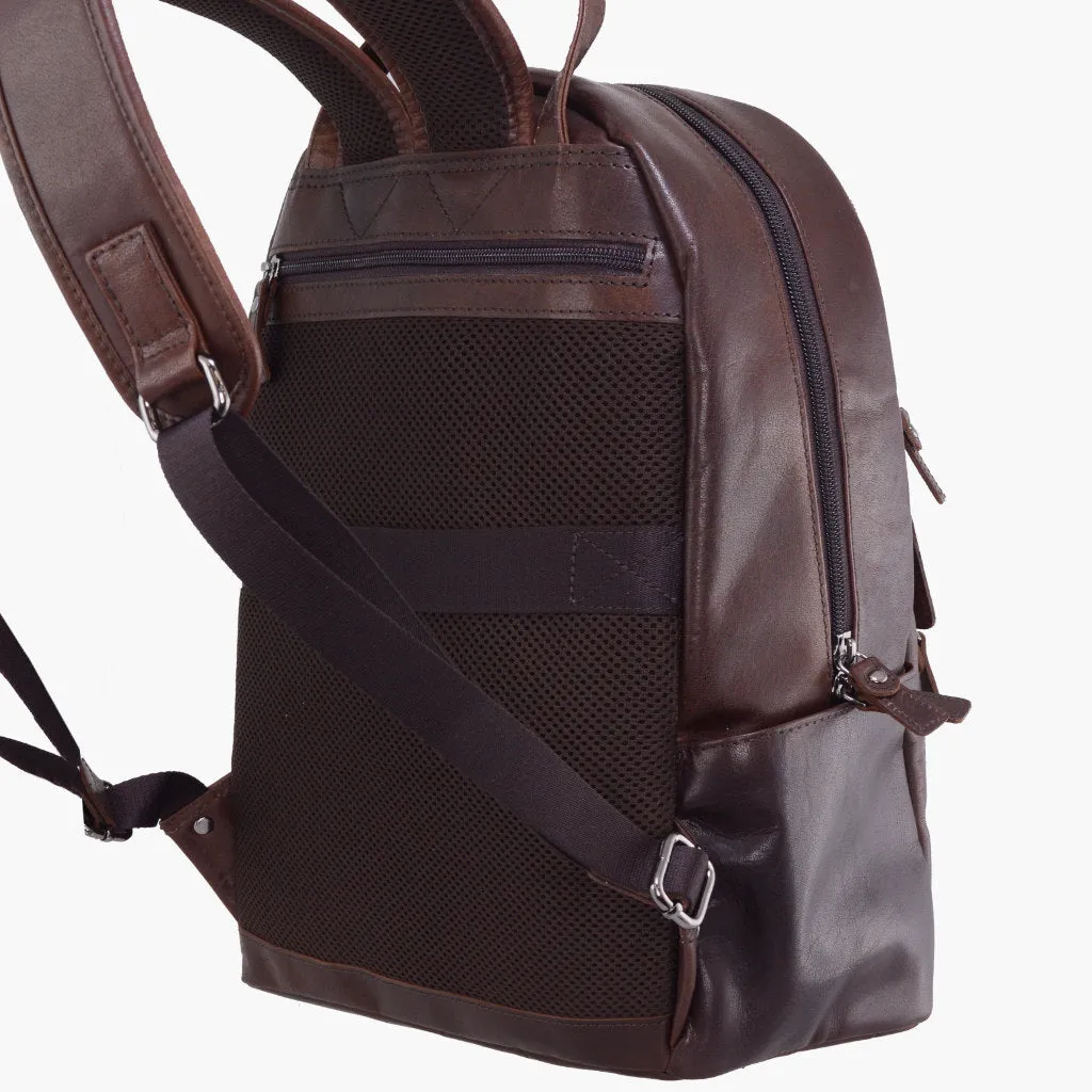 Air Force Military Backpack Men's Leather Vintage Line AM355-MO
