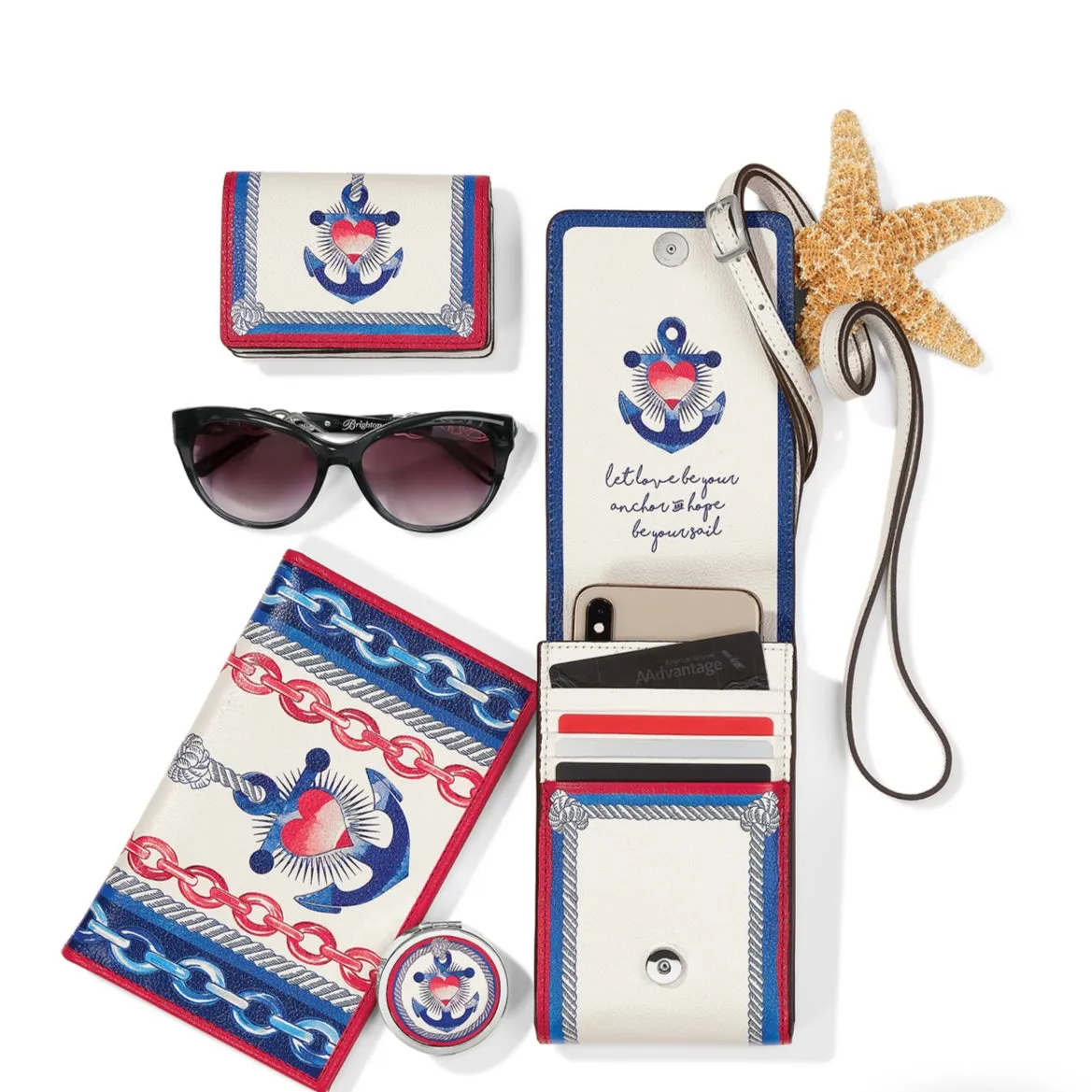 Anchor And Soul Card Case E3161N