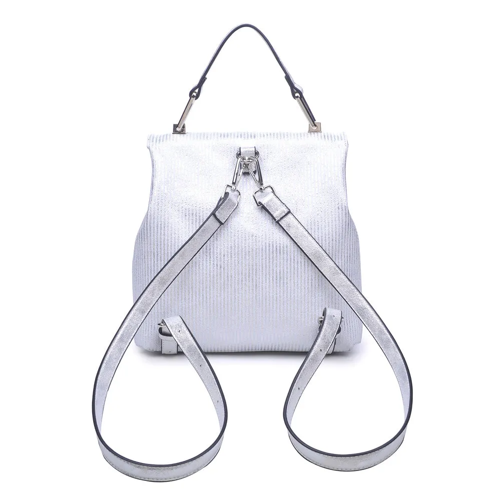 Antoinette-Striped Backpack