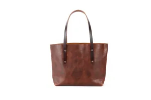AVERY LEATHER TOTE BAG - MEDIUM - WHISKY BISON