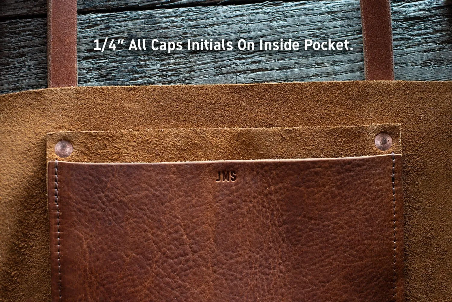AVERY LEATHER TOTE BAG - SLIM LARGE - PEANUT BISON