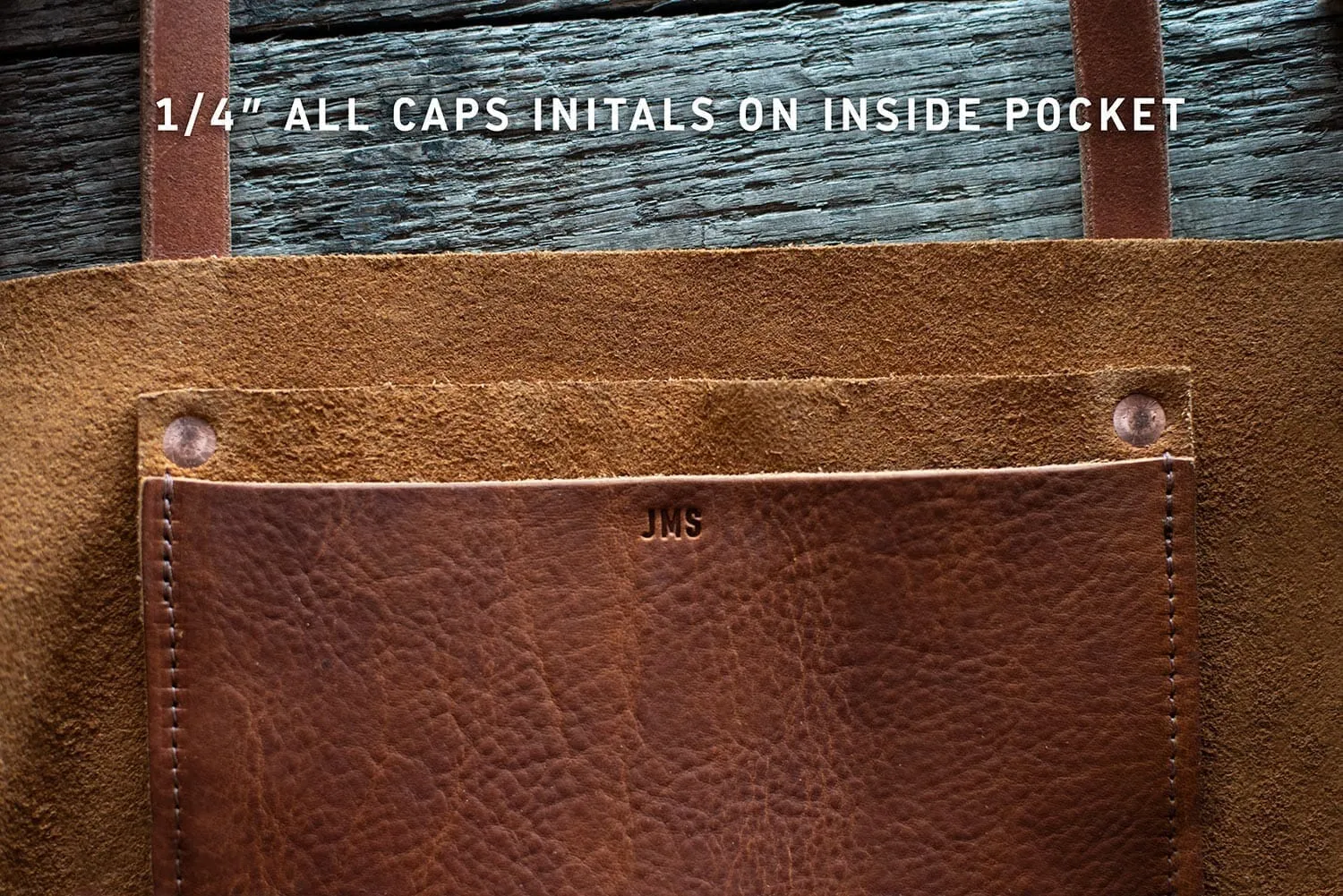 AVERY LEATHER TOTE BAG - SMALL - NATURAL VEG TAN