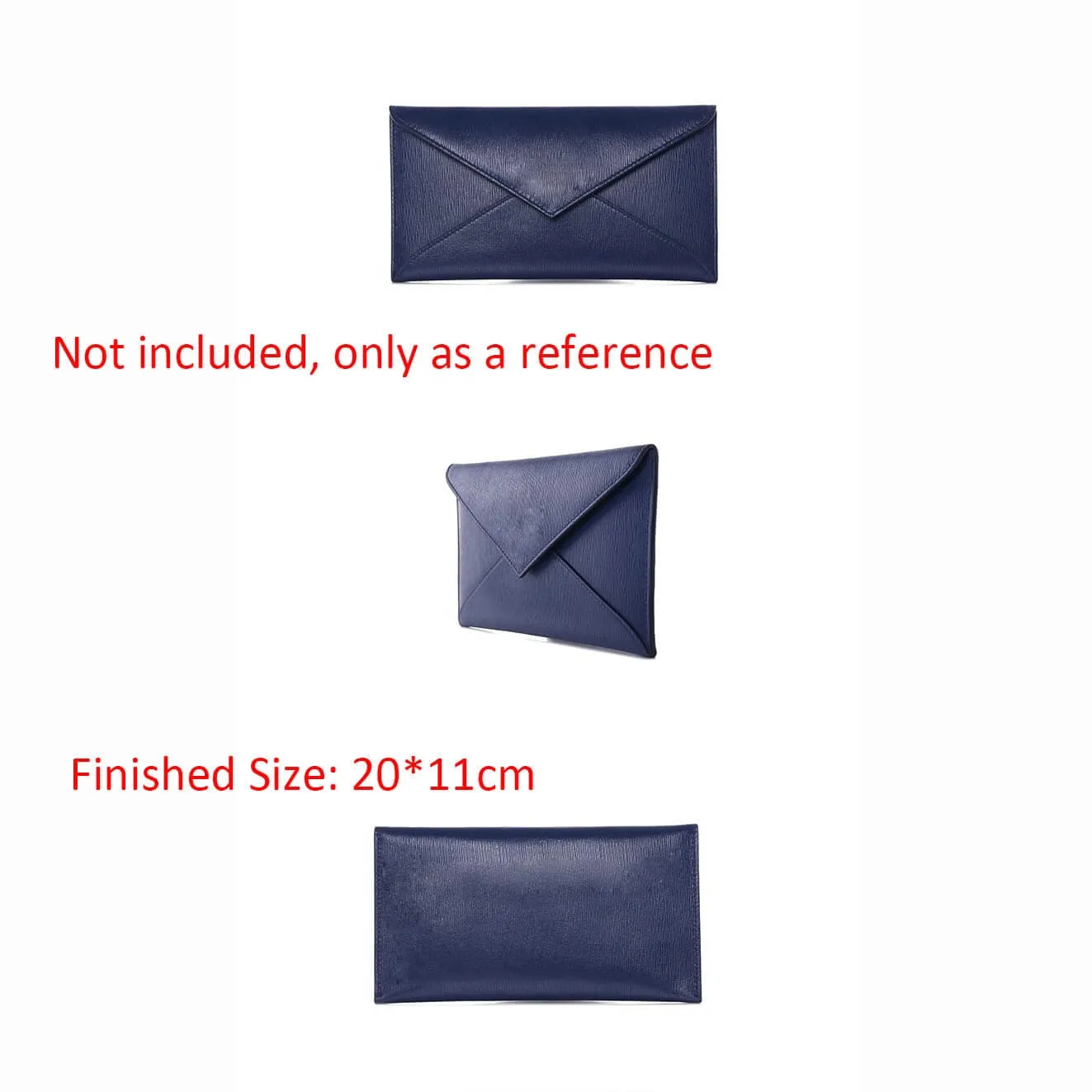 BABYLON™ Envelope Style Leather Clutch Pattern AAB-525