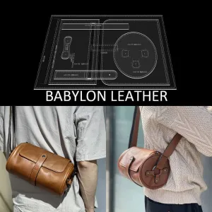 BABYLON™ Men's Barrel Bag Crossbody Pattern AAB-799