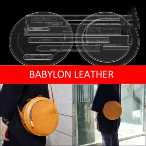 BABYLON™ Men's Round Crossbody Bag Pattern AAB-348