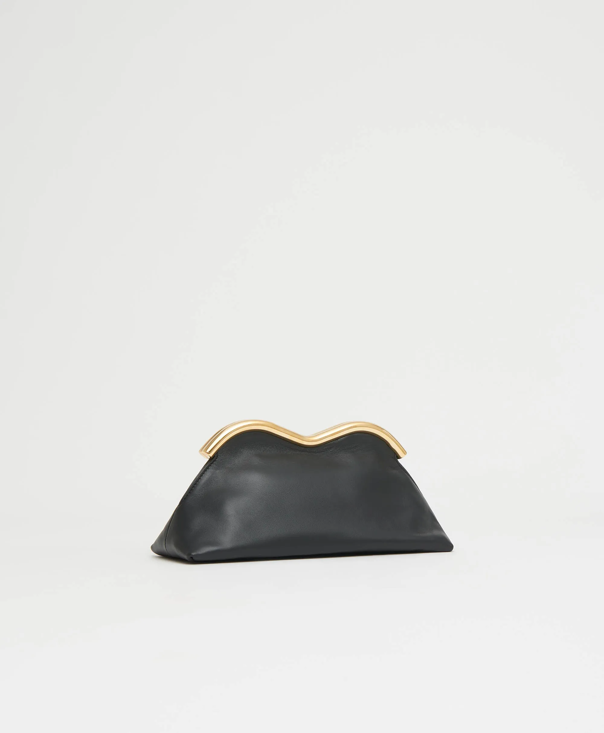 Baci Clutch - Black/Flamma