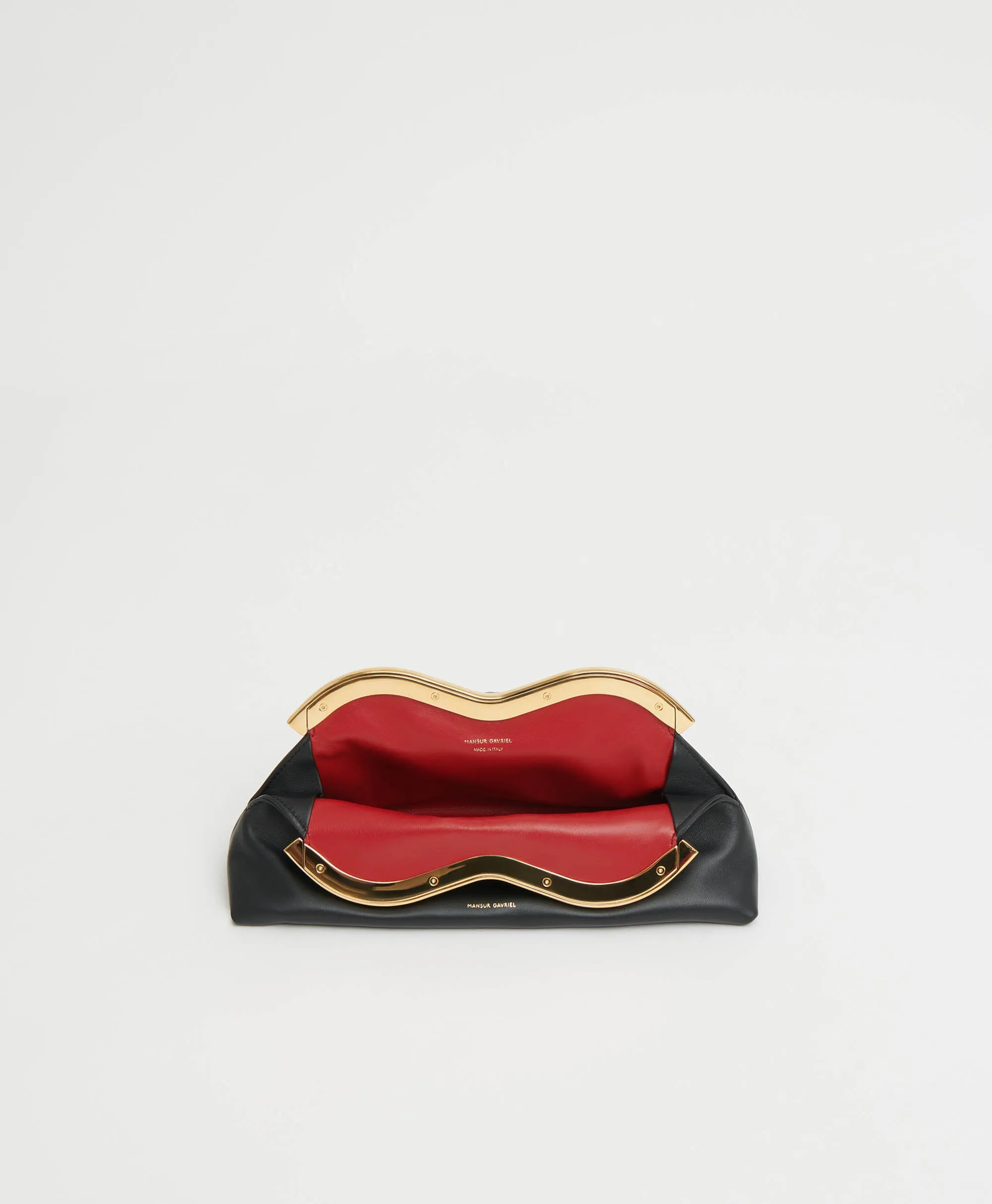 Baci Clutch - Black/Flamma
