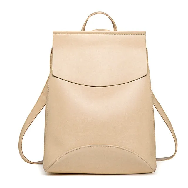 Backpack High Quality Youth Leather Backpacks