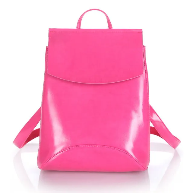 Backpack High Quality Youth Leather Backpacks