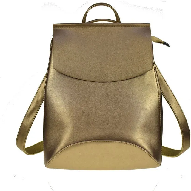 Backpack High Quality Youth Leather Backpacks