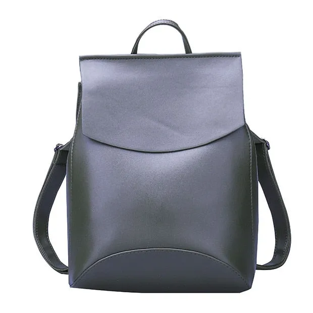 Backpack High Quality Youth Leather Backpacks