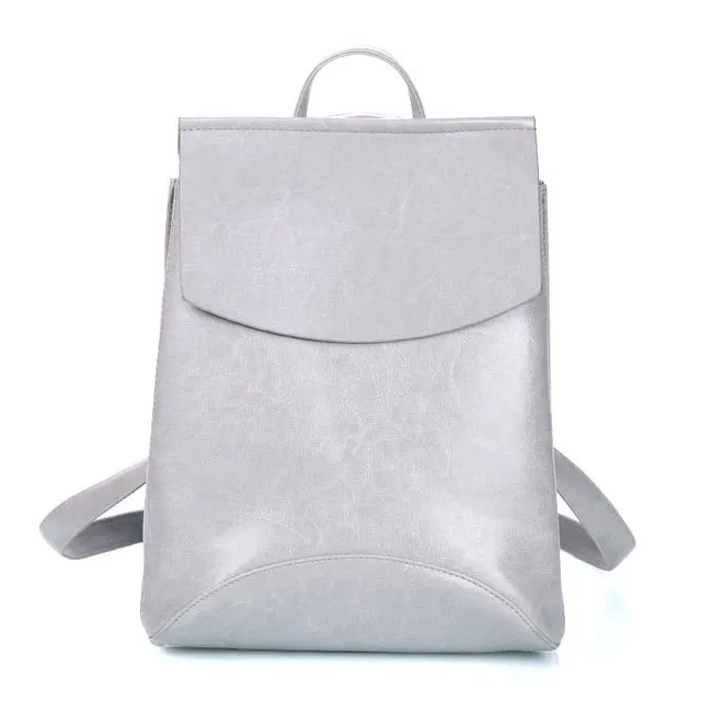 Backpack High Quality Youth Leather Backpacks