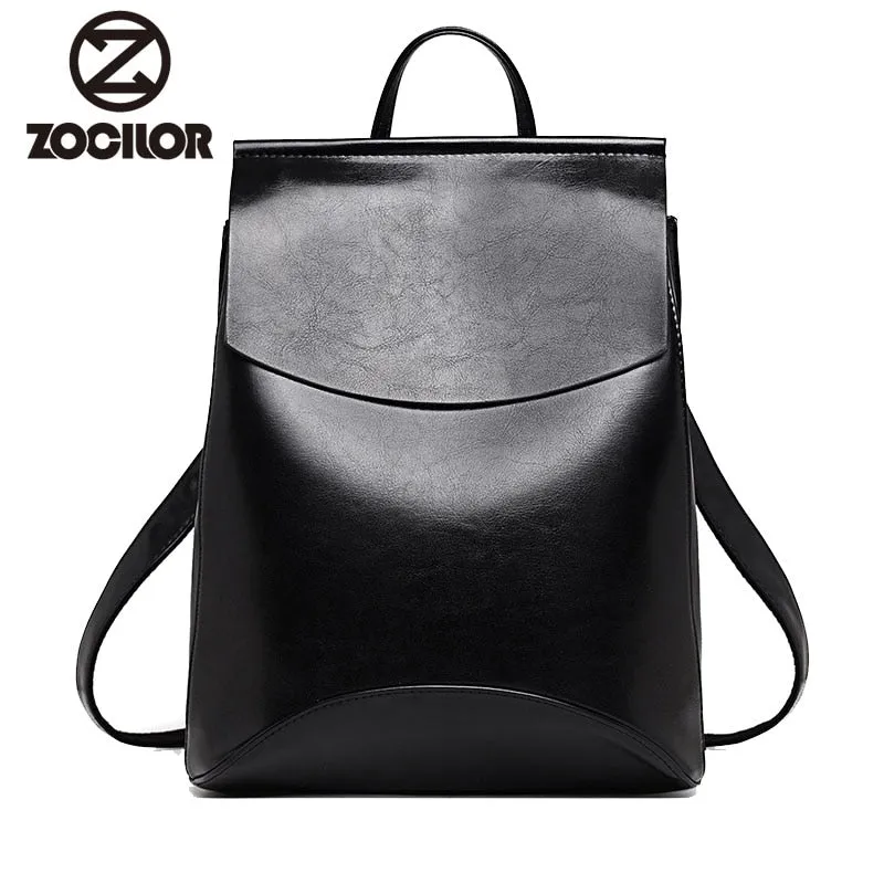 Backpack High Quality Youth Leather Backpacks