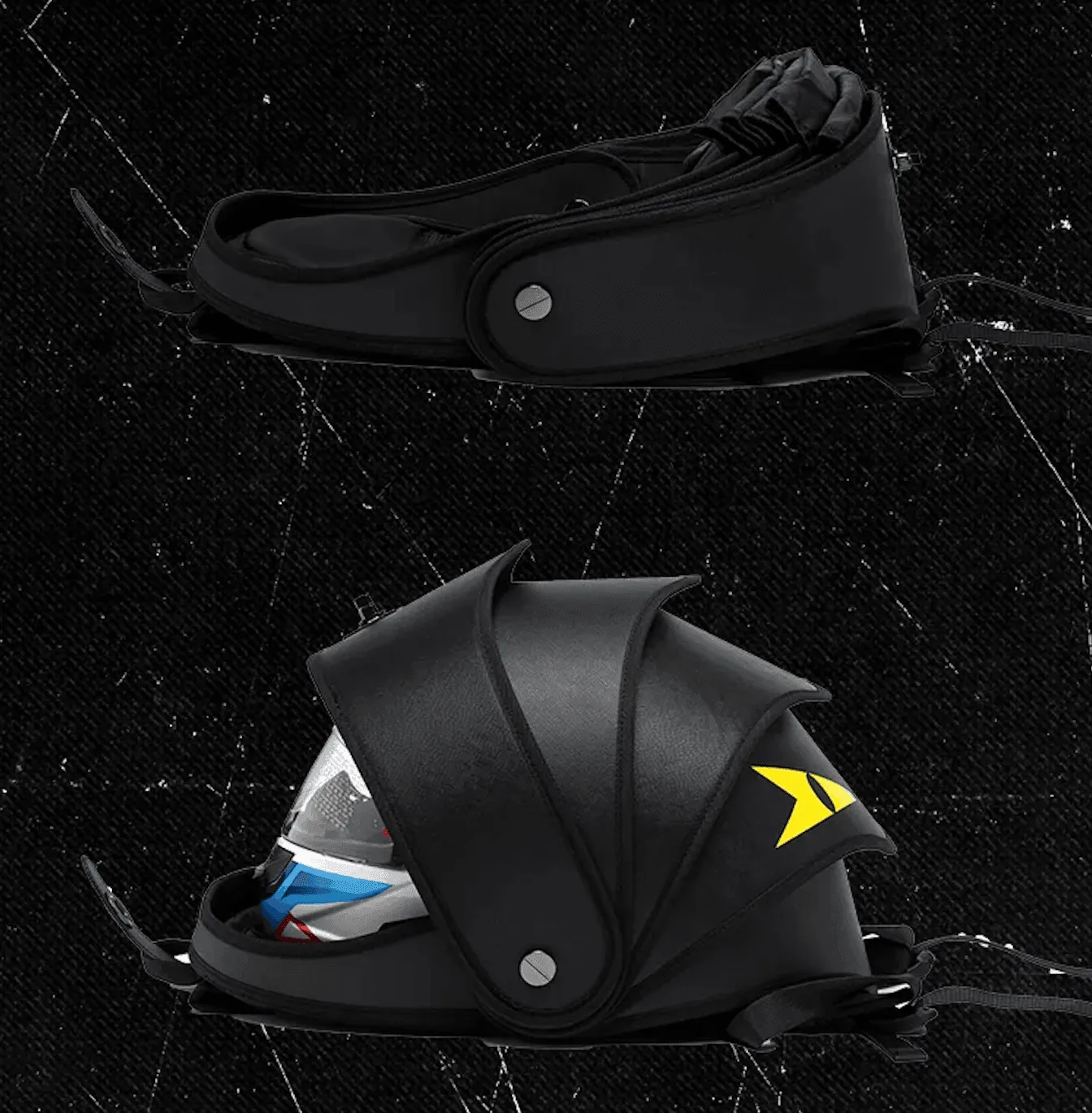BINSONWHALE™ Devil-Eye Mootrcycle Helmet Backpack