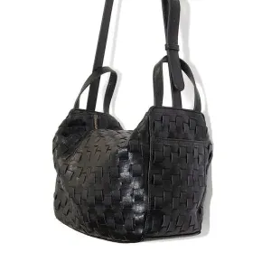 BOHO LEATHER SLOUCHY BOWLER BRENNA BAG
