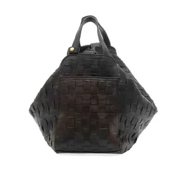 BOHO LEATHER SLOUCHY BOWLER BRENNA BAG