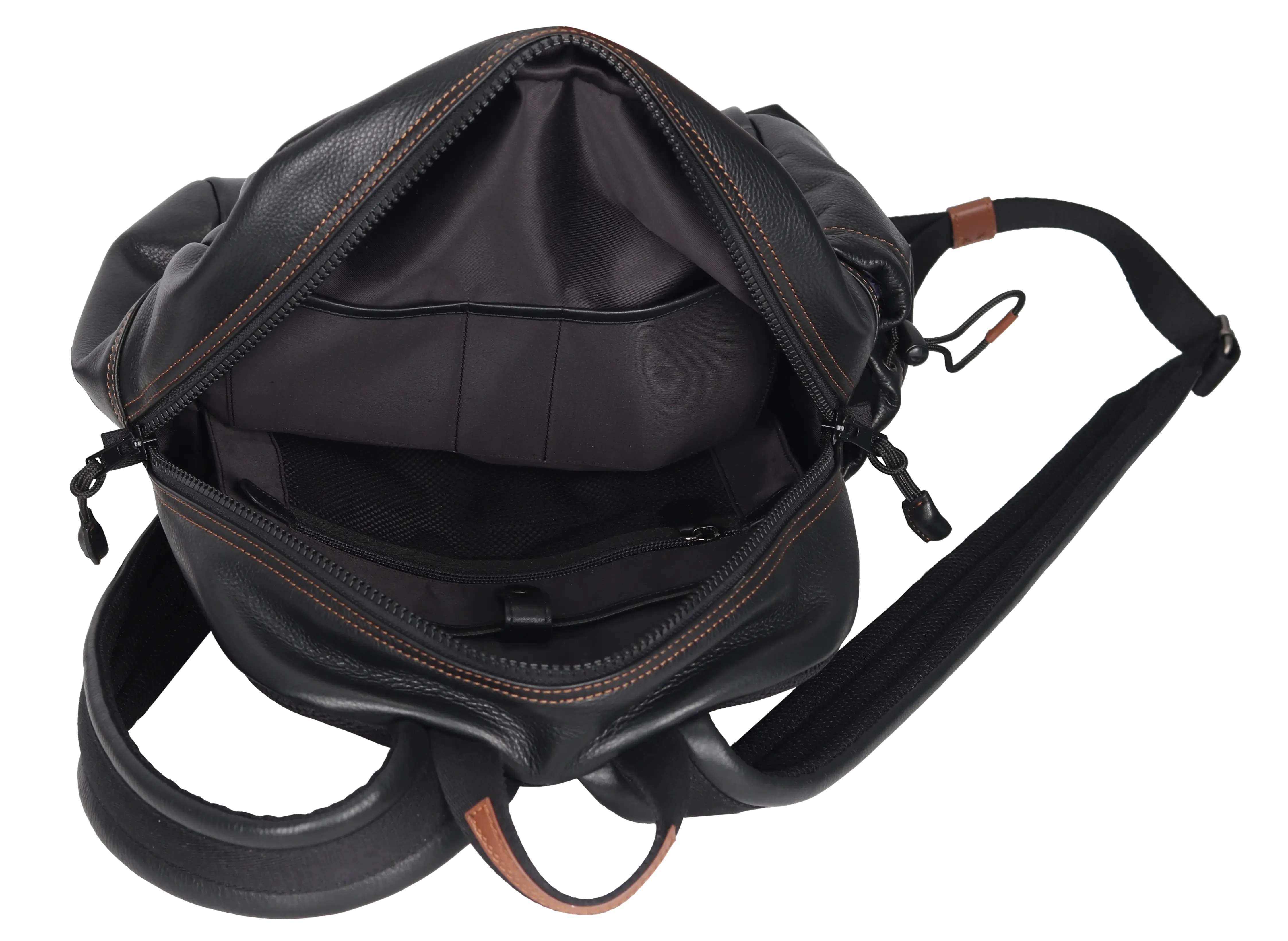BOL Waxy Leather Backpack