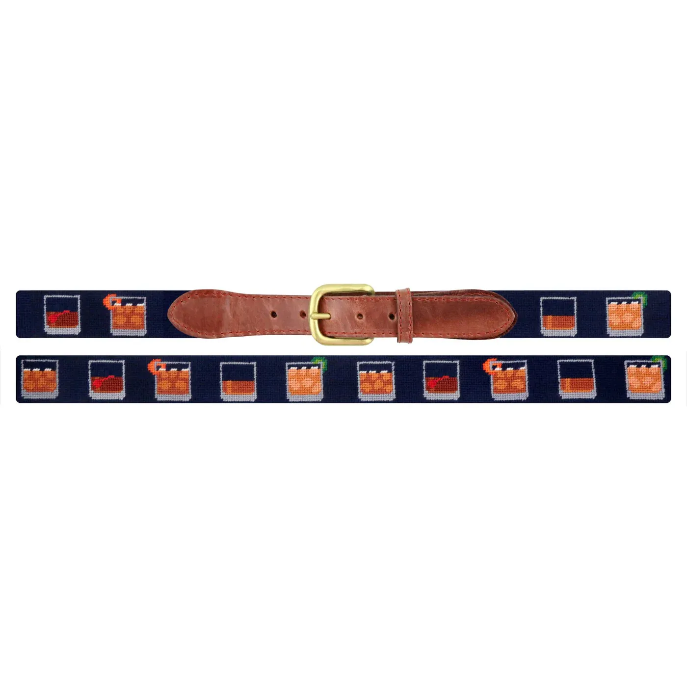Bourbon Five Ways Belt (Dark Navy)