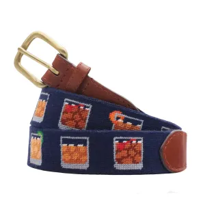 Bourbon Five Ways Belt (Dark Navy)