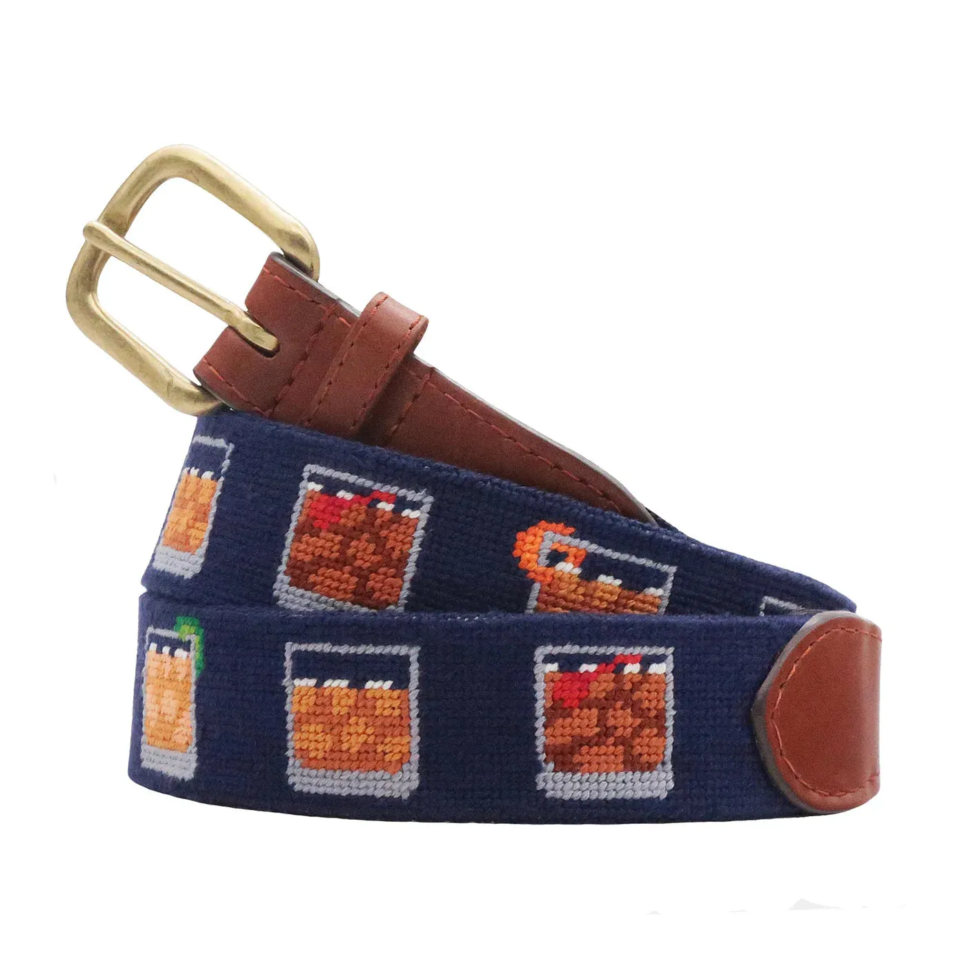 Bourbon Five Ways Belt (Dark Navy)