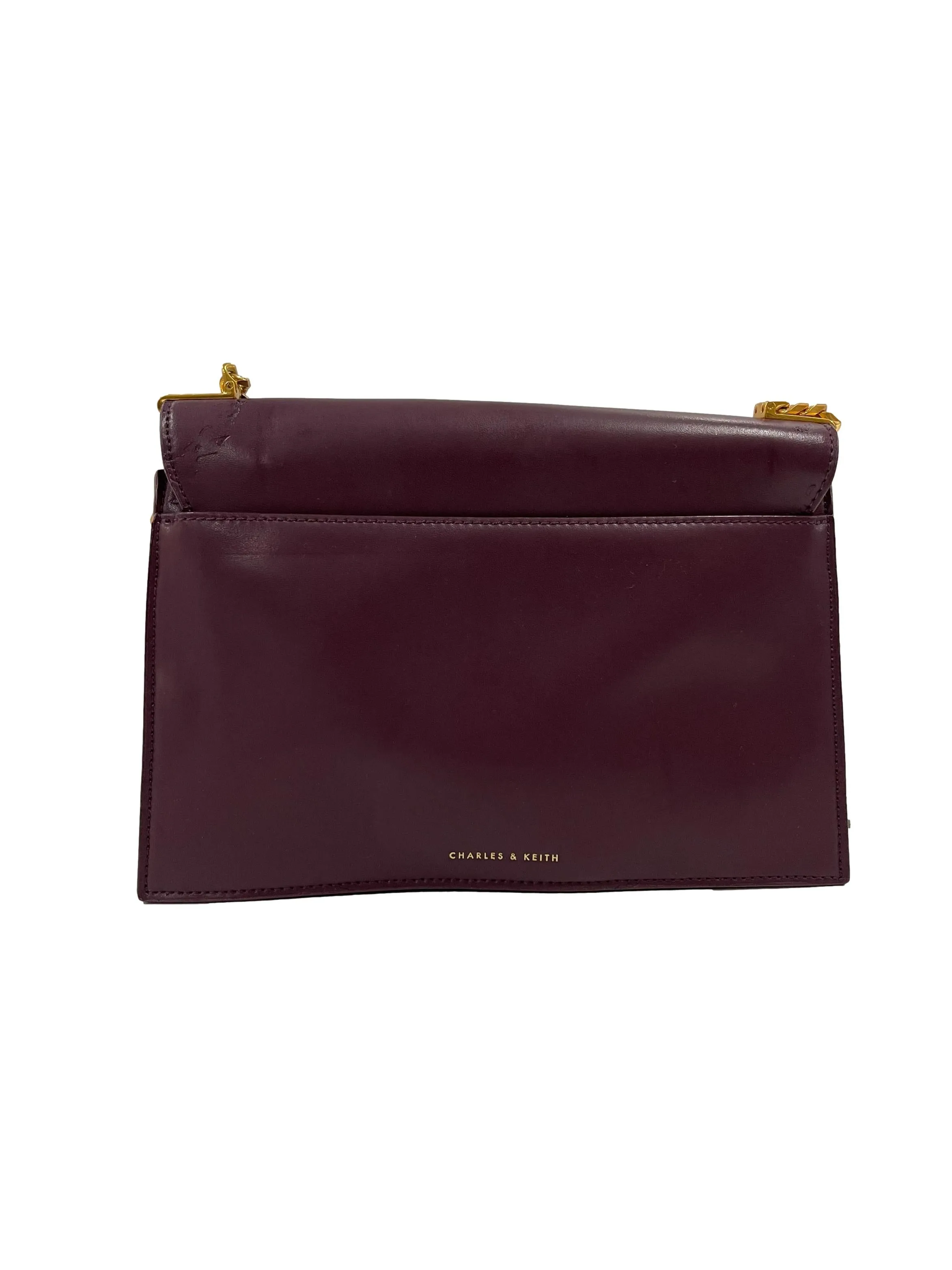Burgundy Cross Body Bag