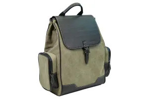 Canvas backpack, leather backpack, women's backpack, men's backpack,backpack purse for women