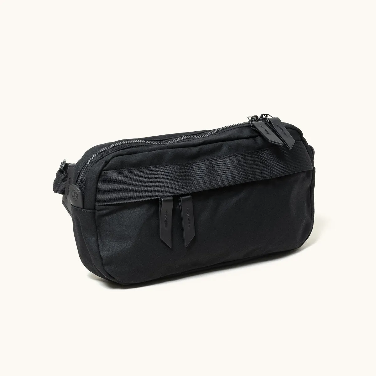 Canyon Crossbody Pack - Onyx (Waxed Canvas)