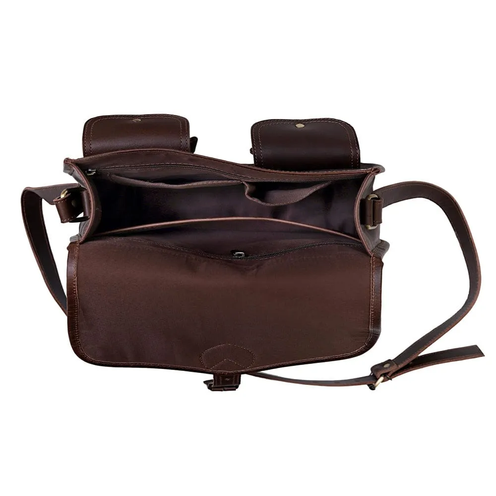Caroline Full Grain Leather Saddlebag