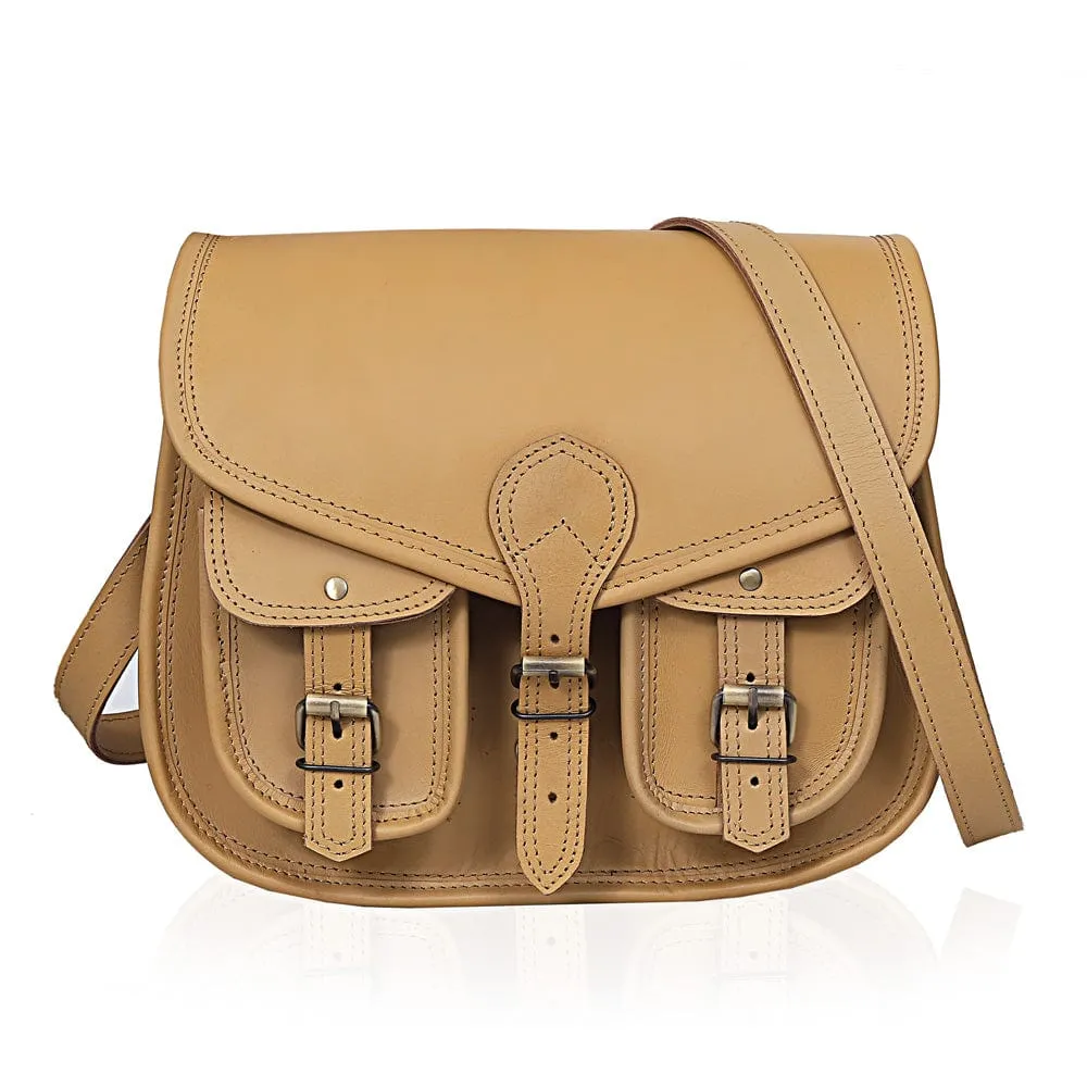 Caroline Full Grain Leather Saddlebag
