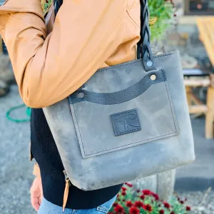 Chandler Grey Medium Purse-Tote