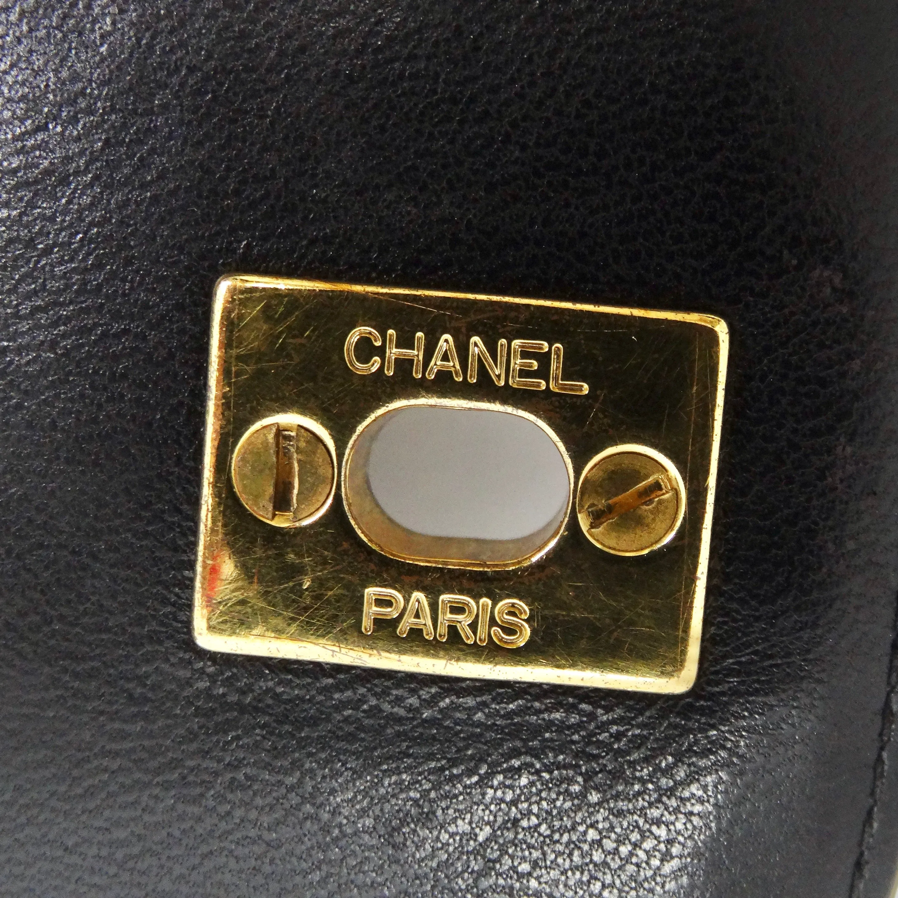 Chanel 1990s Lambskin Quilted Backpack