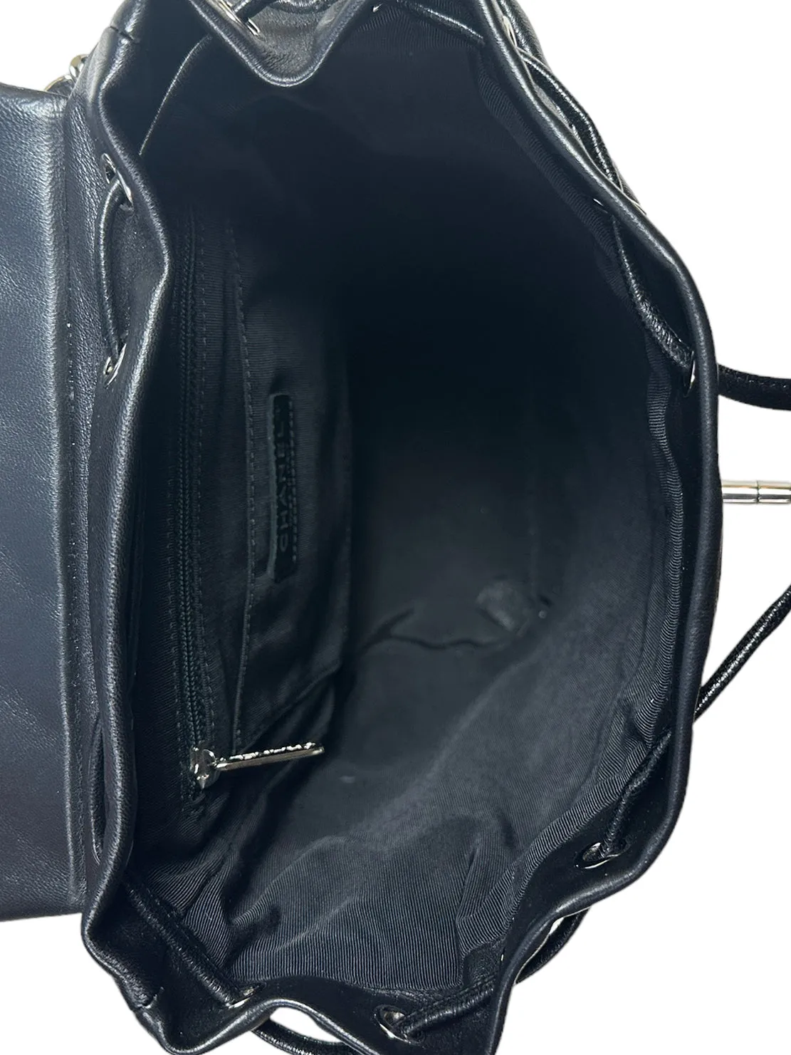 Chanel Black Lambskin Quilted Small Urban Spirit Backpack Bag
