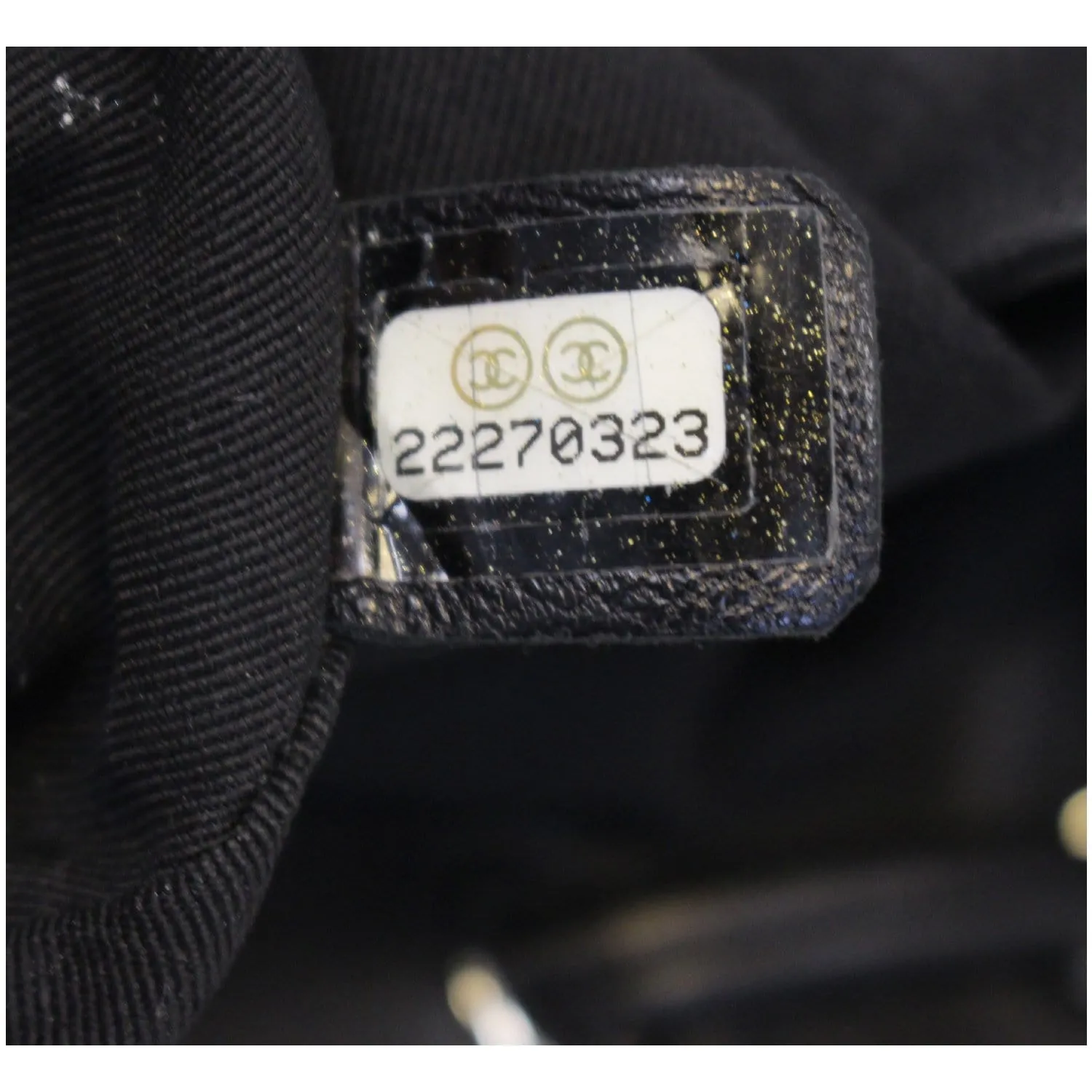 CHANEL Urban Spirit Lambskin Leather Backpack Bag Black