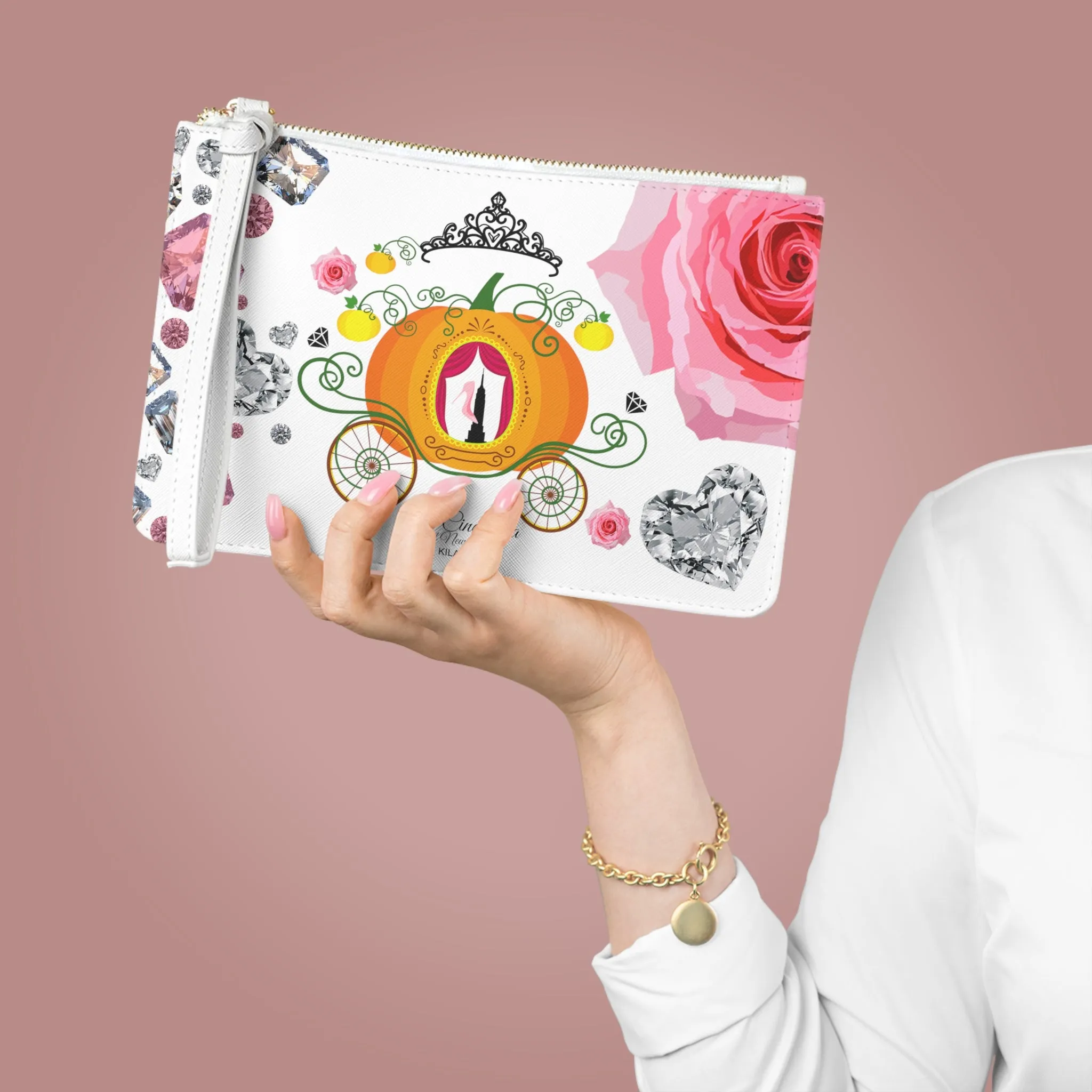 Cinderella Pumpkin Clutch Bag