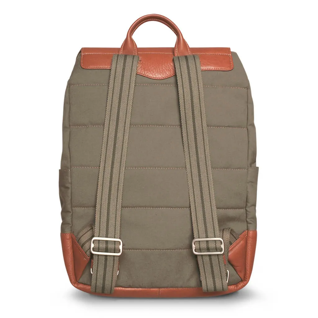 City Hunter – Canvas and Leather Backpack