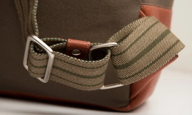 City Hunter – Canvas and Leather Backpack