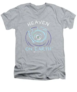 Clay/potter Heaven On Earth - Men's V-Neck T-Shirt