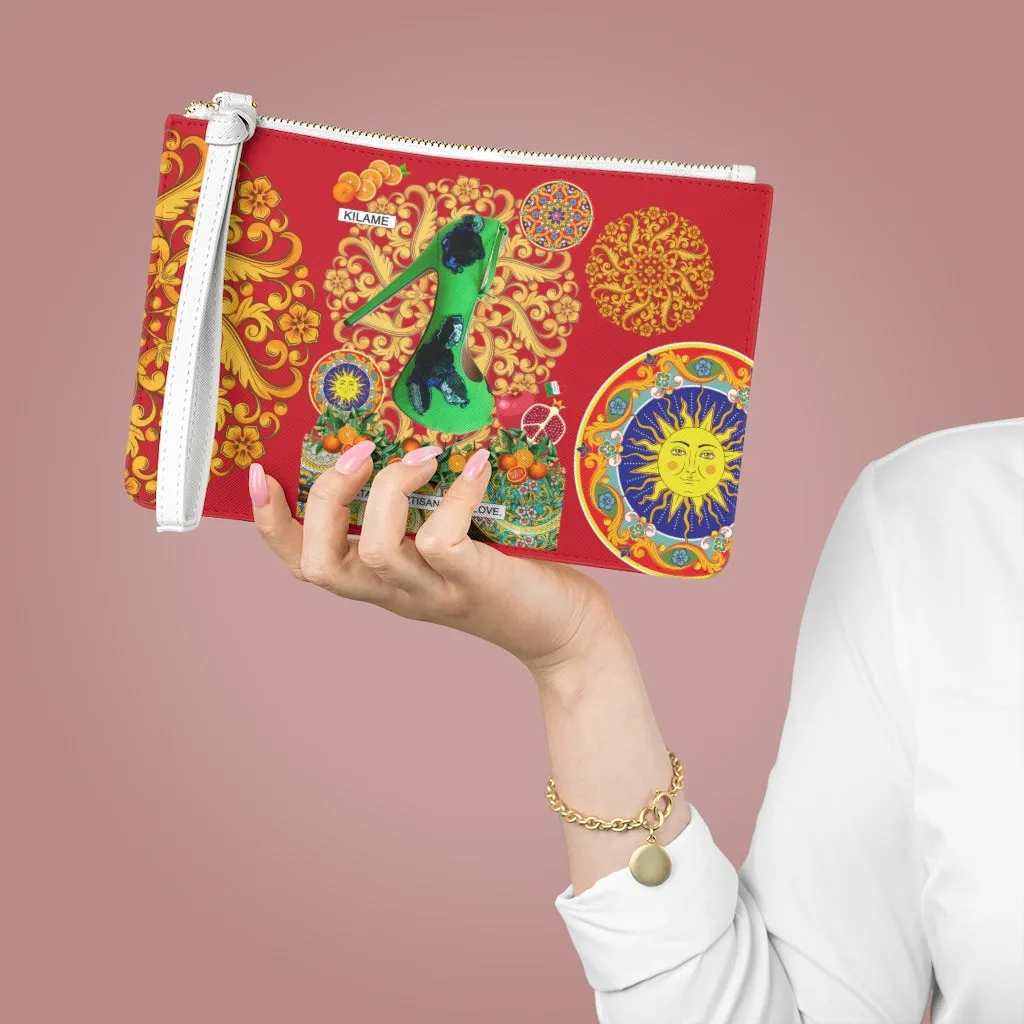 Clutch Bag 'Amore rosso'