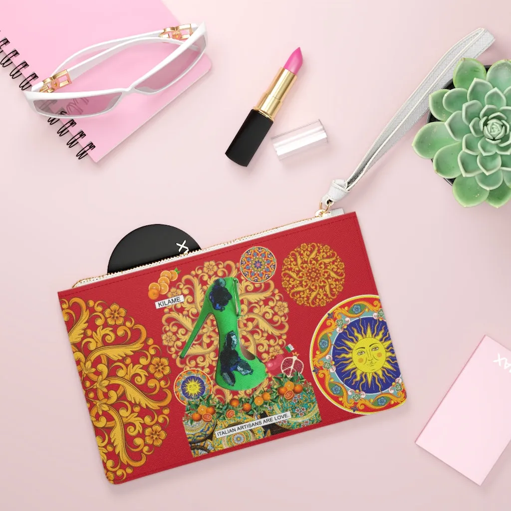 Clutch Bag 'Amore rosso'