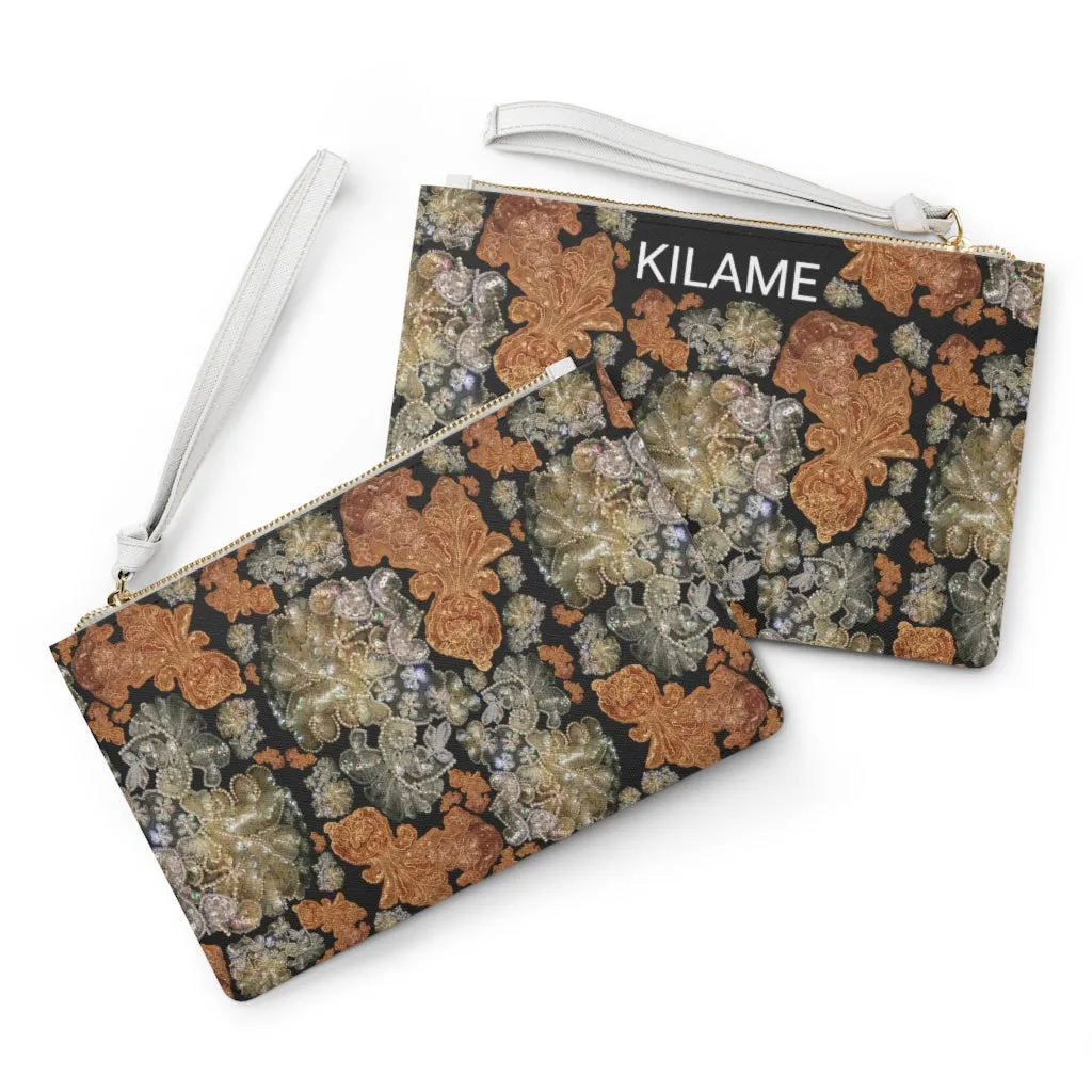 Clutch Bag Biu 'Nude embroidery'