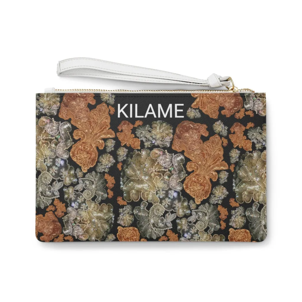 Clutch Bag Biu 'Nude embroidery'