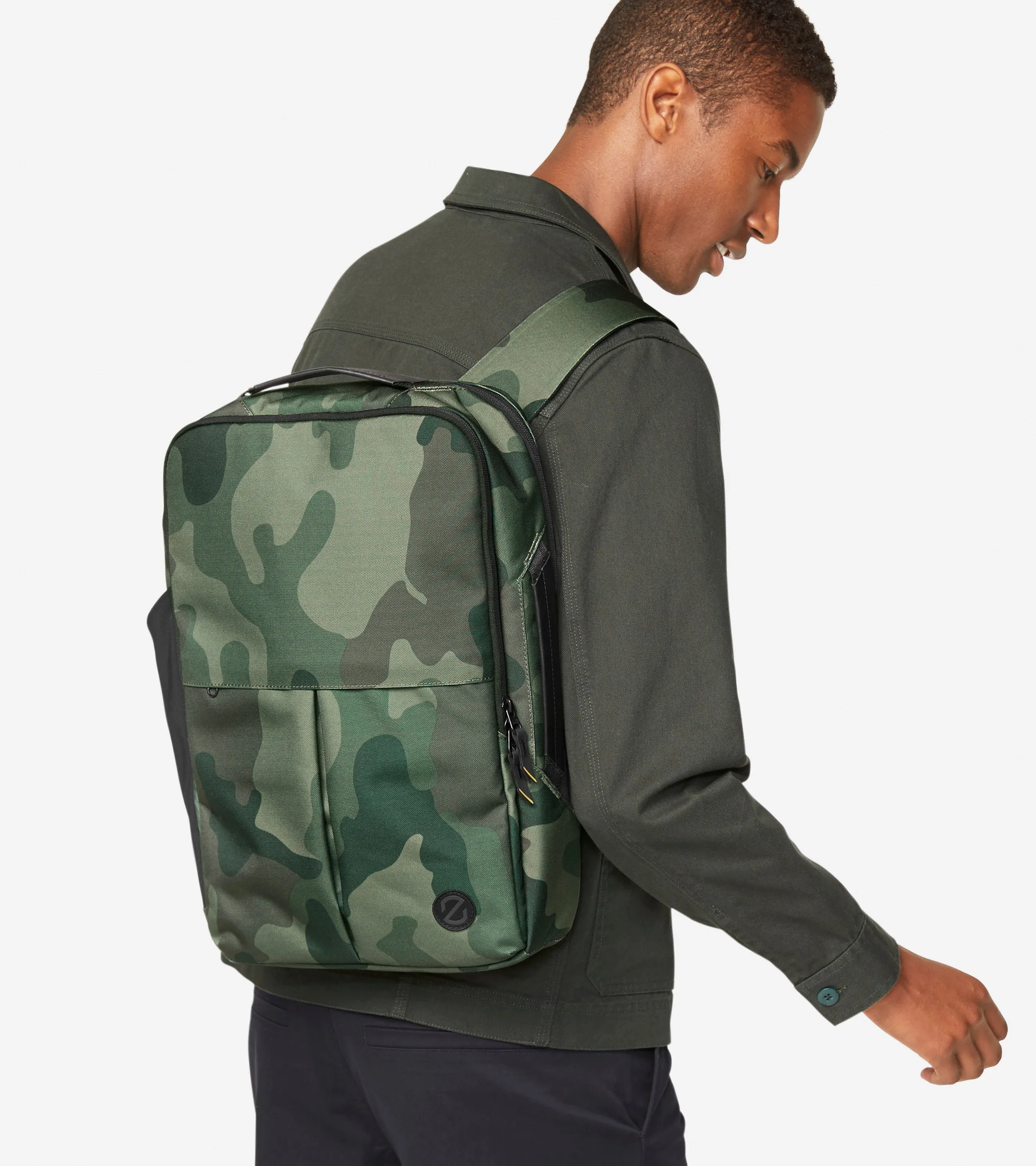 Cole Haan Men's ZERØGRAND Slim Convertible Backpack
