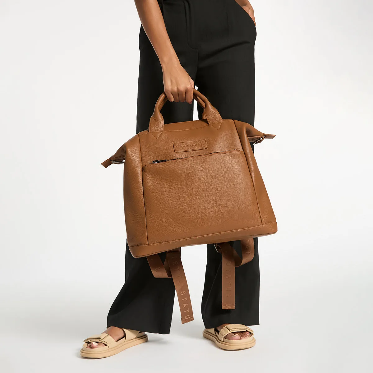 Comes In Waves Bag - Camel